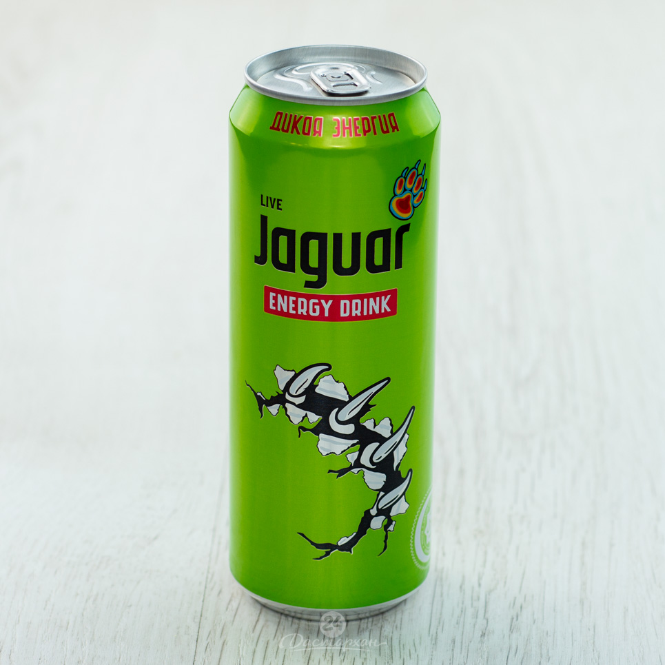 Напиток энергетический Jaguar Live 0,45л ж/б