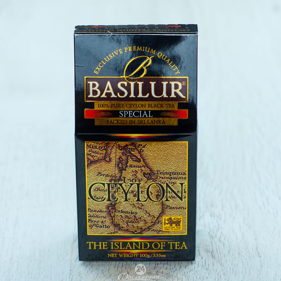 Чай черн Basilur Special fbopf гран 100г