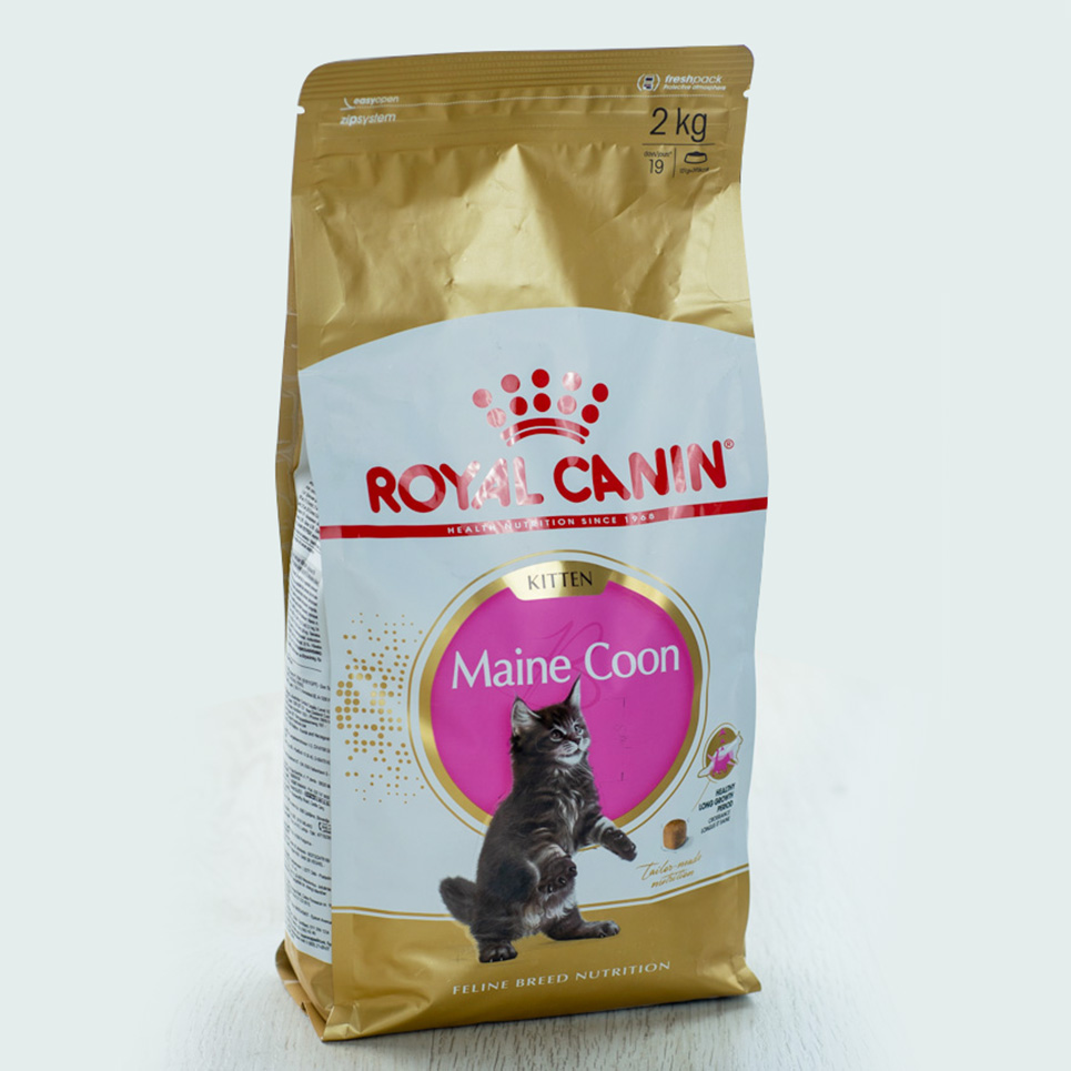 Корм Royal Canin для котят  породы  мейн-кун до 15 месяцев. Mainecoon Kitten 2кг