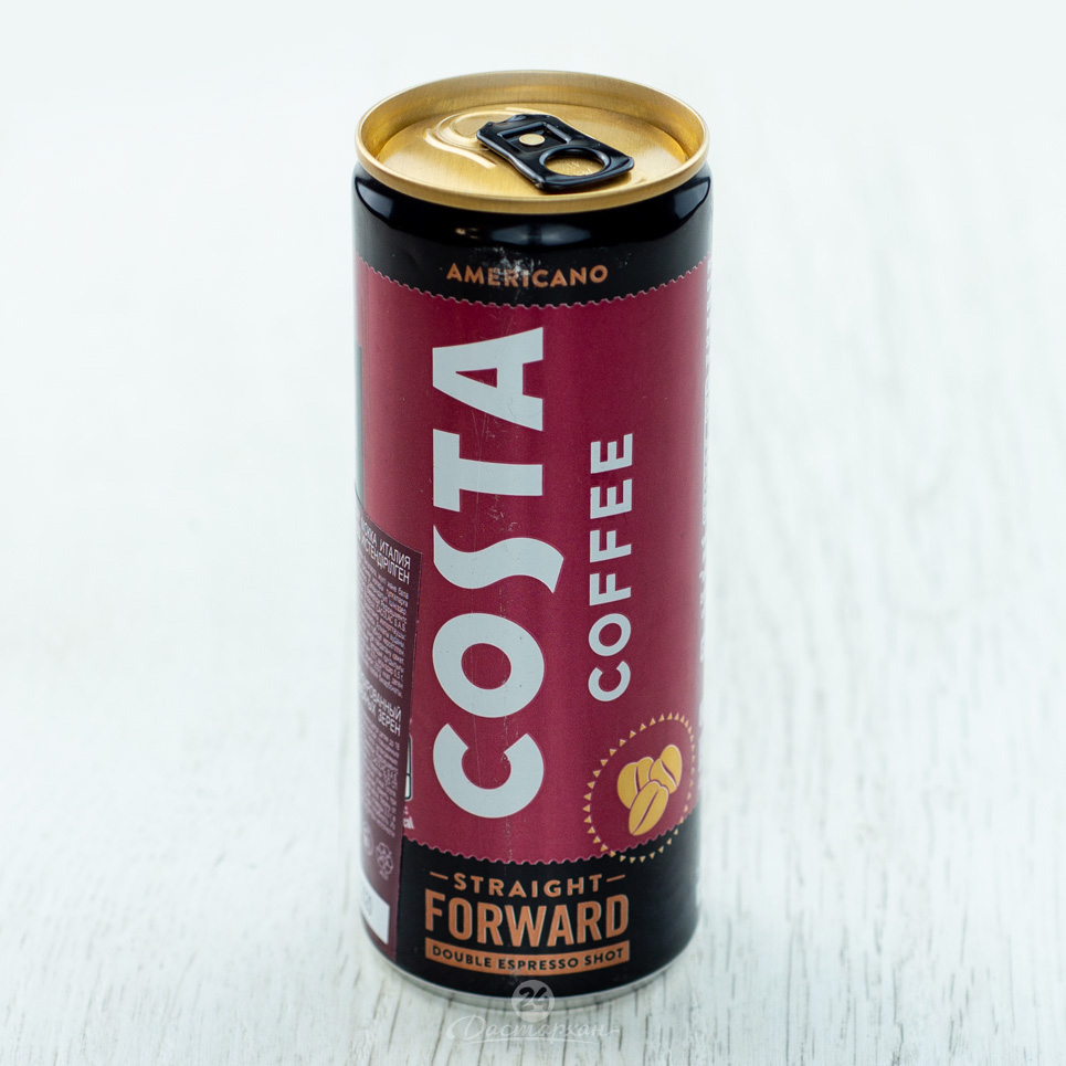 Кофе холодный Costa Black Americano 250мл