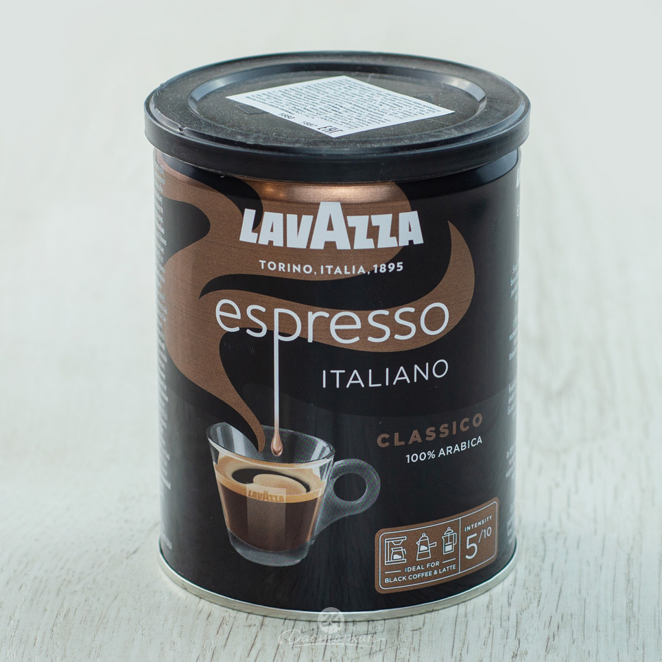 Кофе Lavazza Café Espresso молотый 250г ж/б