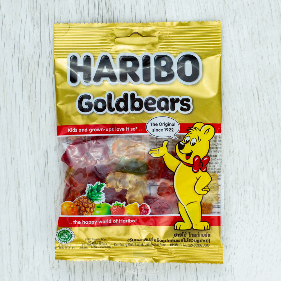 Мармелад жевательный Haribo Goldbears (Золотые Мишки) 80 гр