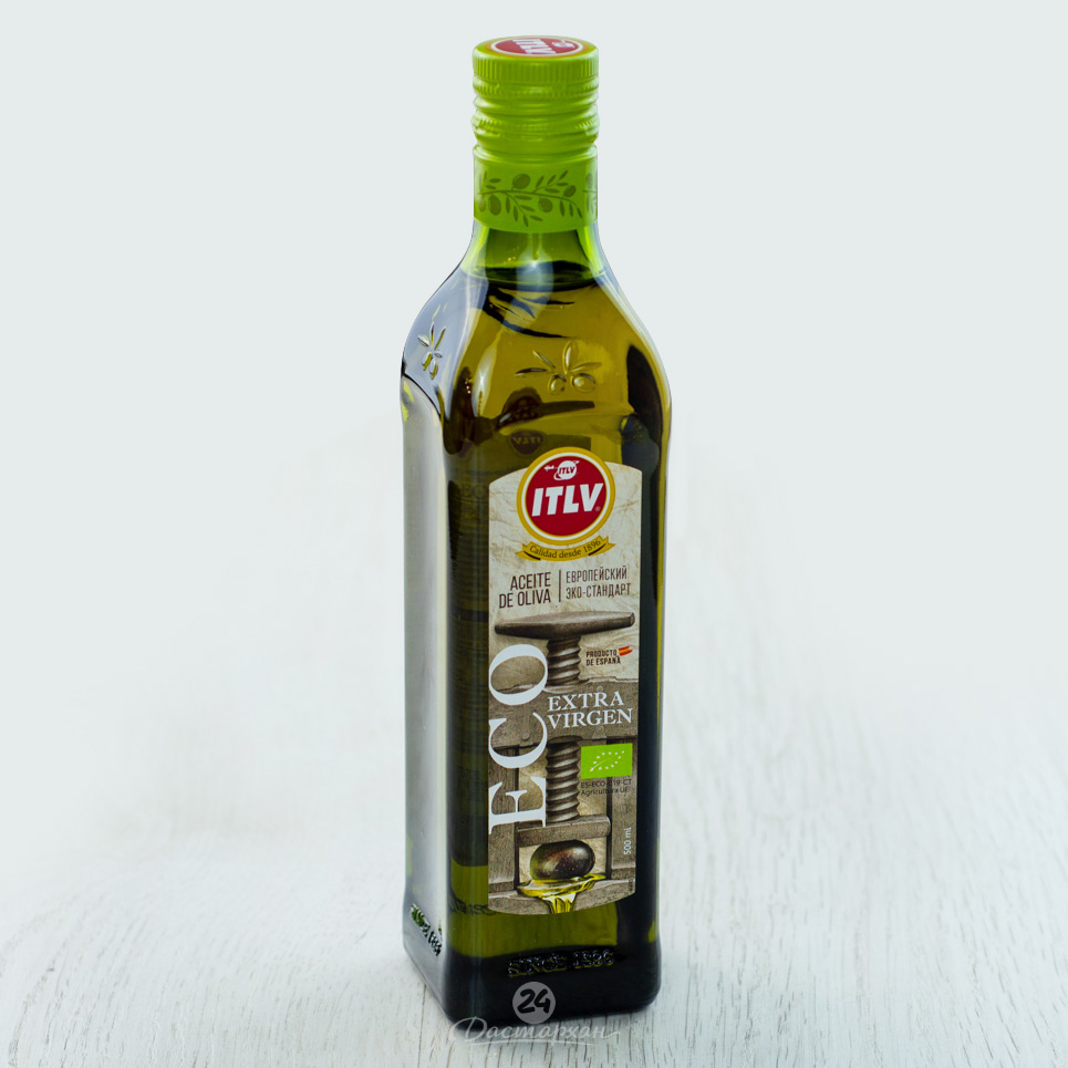 Масло оливковое ITLV Extra virgin ECO 500мл с/б