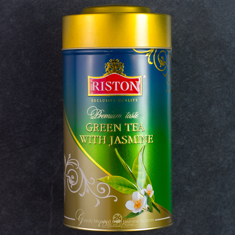 Чай зеленый с жасмином Riston 0,225 кг.