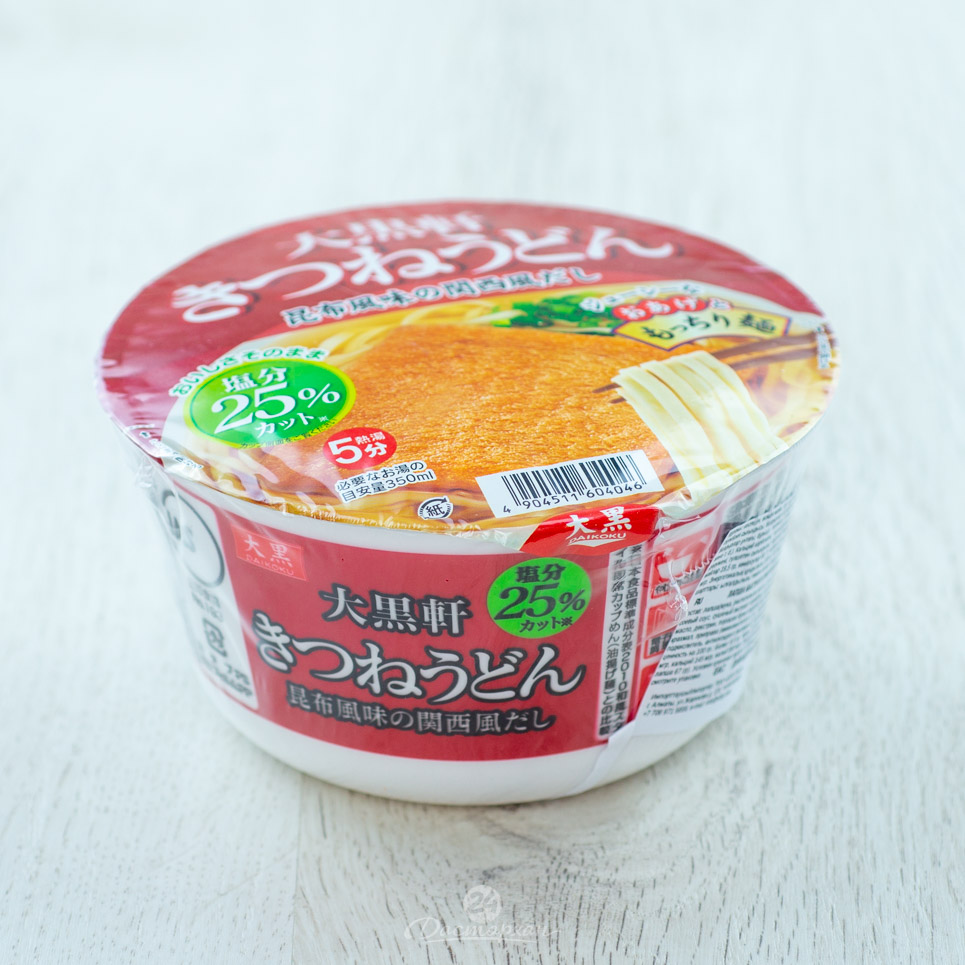 Лапша быстрого приготовления Daikoku Noodles Soysause Soup With Fried Tofu Udon Чашка 98г