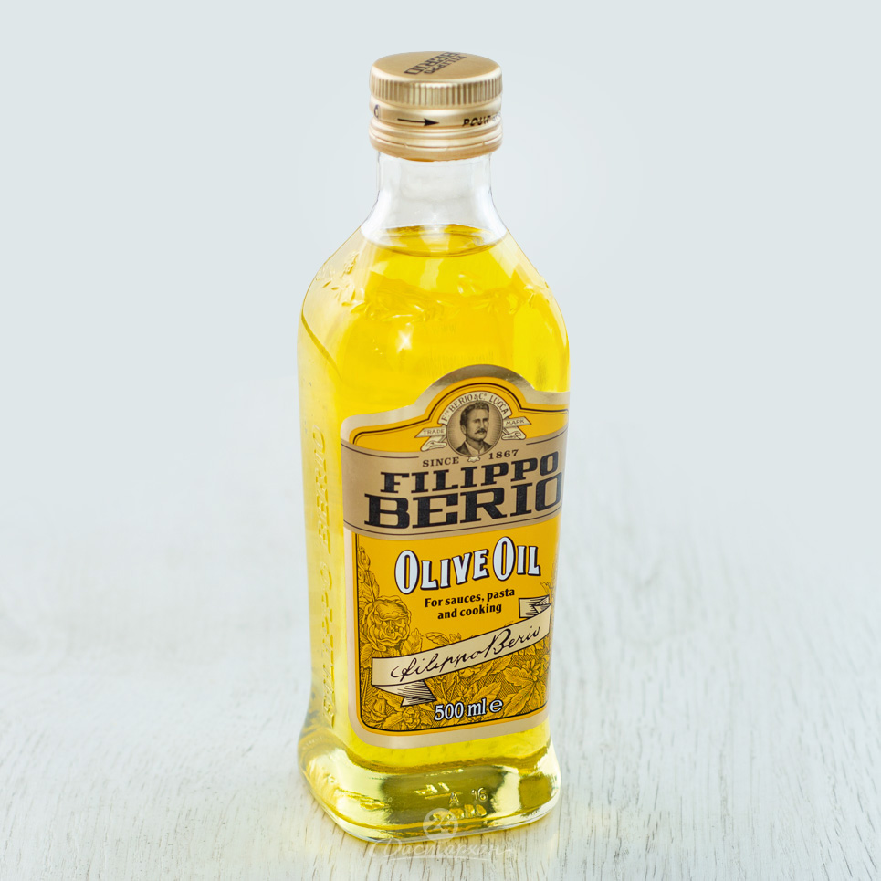 Масло оливковое Filippo Berio смесь рафин. и нерафин. 0,5 л.