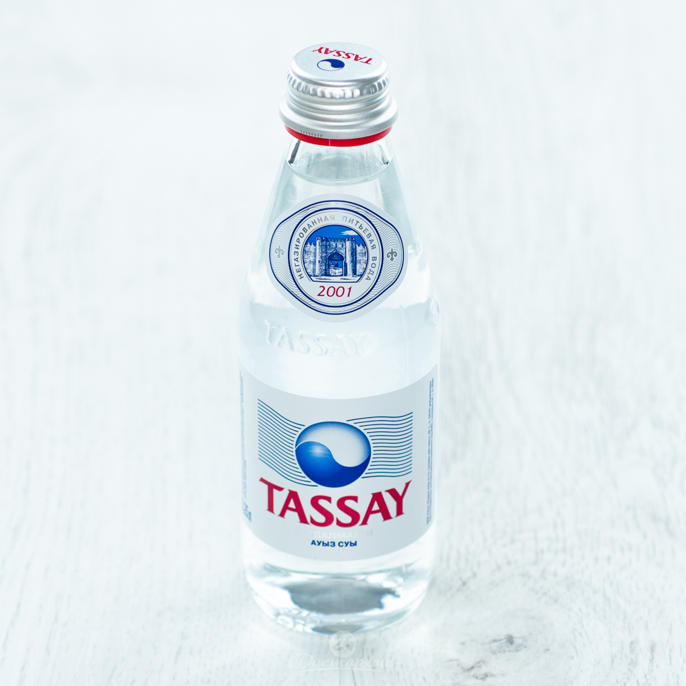 Вода Tassay питьевая столов б/газа с/б 0,25 л.