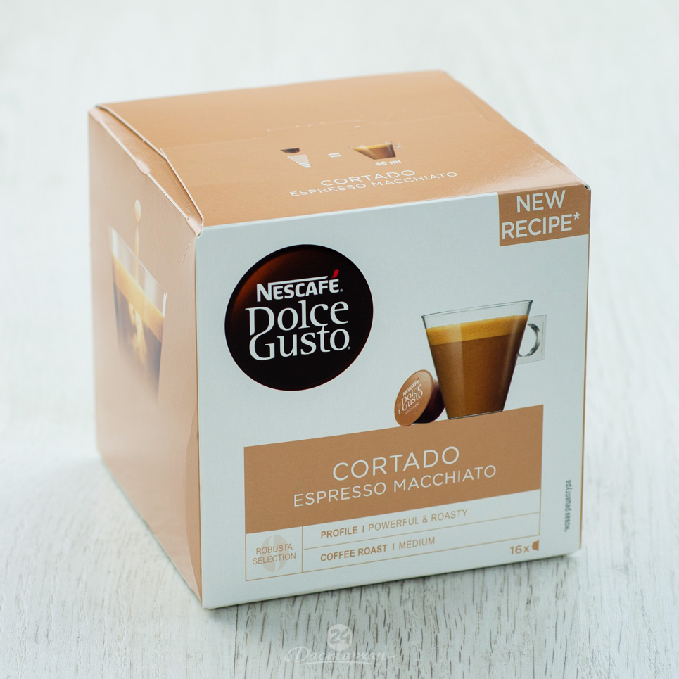 Кофе Nescafe Dolce Gusto Espresso в капсулах 160г картон