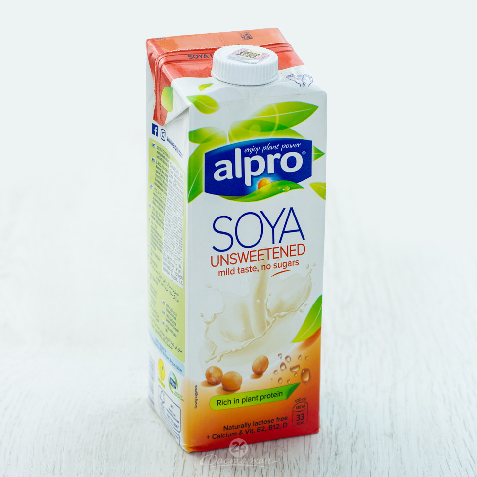 Напиток Alpro соевый без сахара, без соли 1л