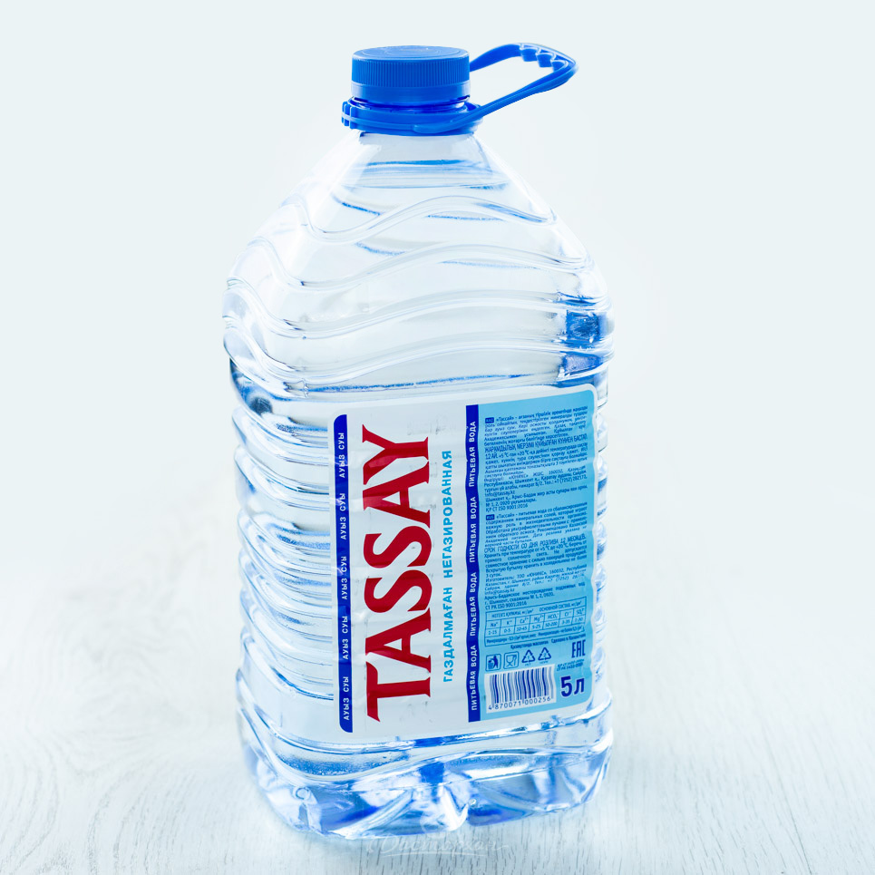 Вода Tassay питьевая столов б/газа п/б 5л