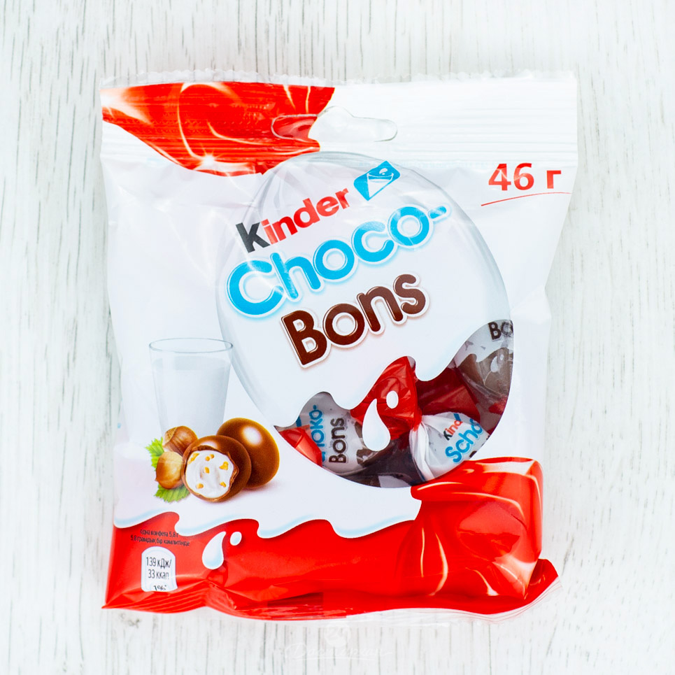 Шоколад Ferrero Kinder Schoko-bons молочн. 46г пак. шт.