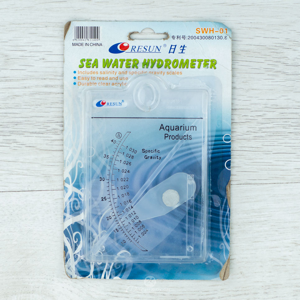 Измеритель содержание соли SEA WATER HYDROMETER для аквариума