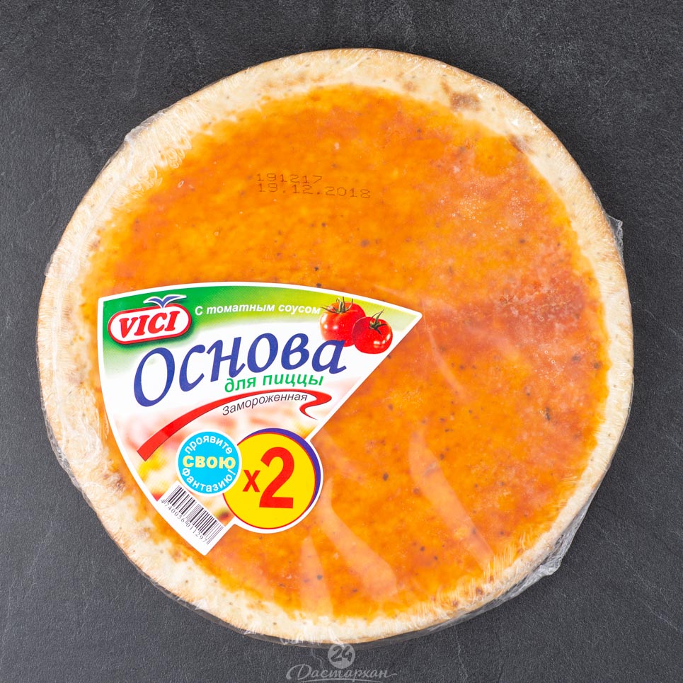 Основа д/пиццы Vici с томатным соусом 420г
