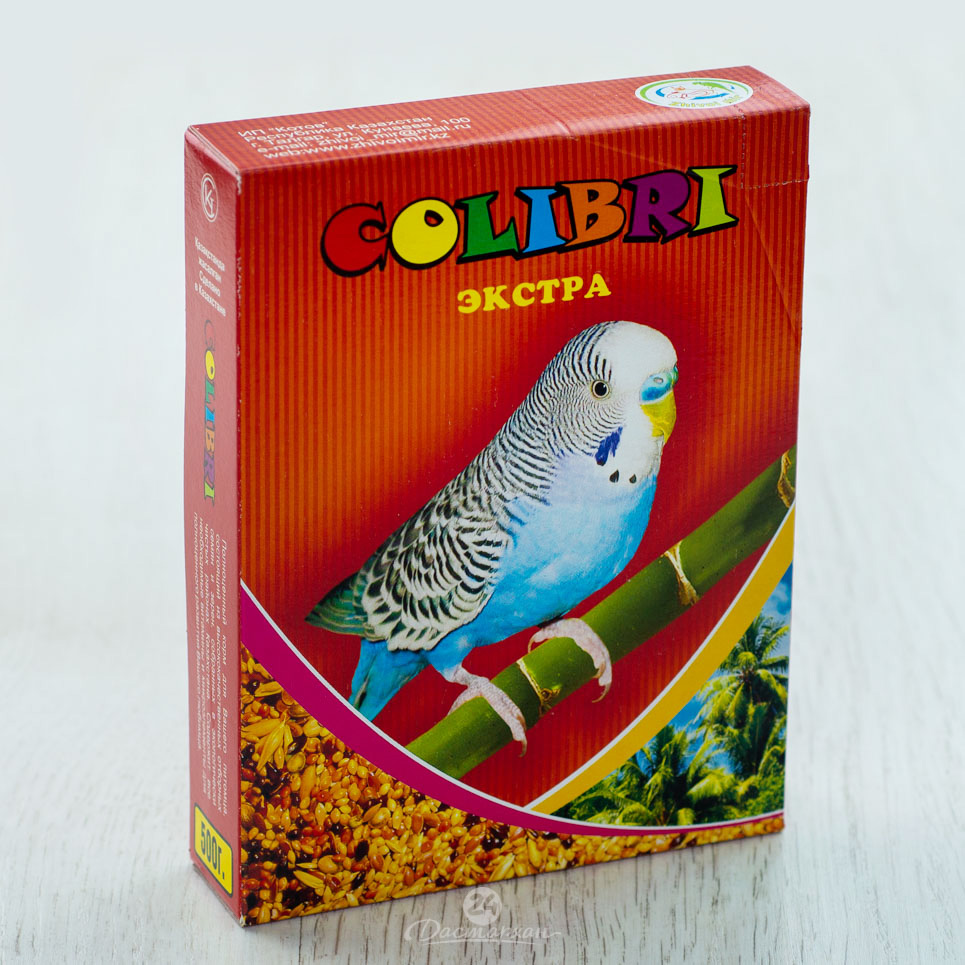 Корм для попугаев Колибри экстра 500 гр