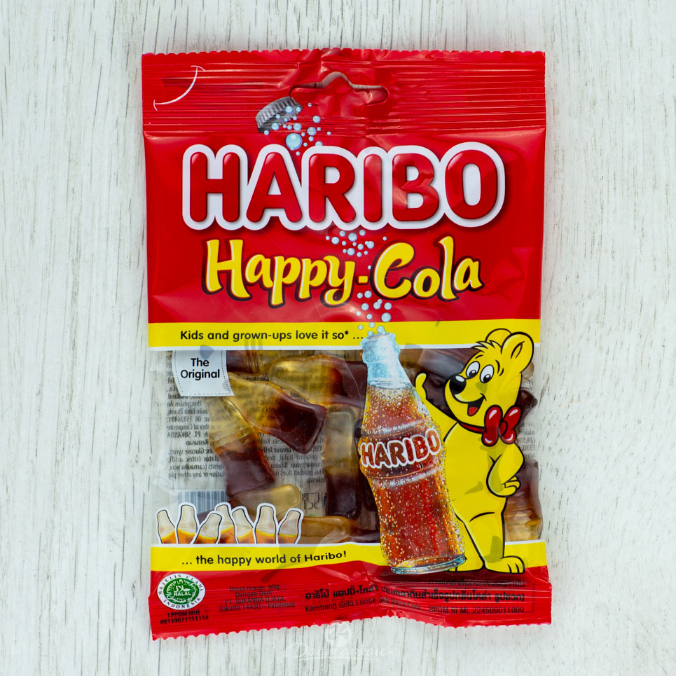 Мармелад жевательный Haribo Happy Cola(Веселая Кола) 80 гр