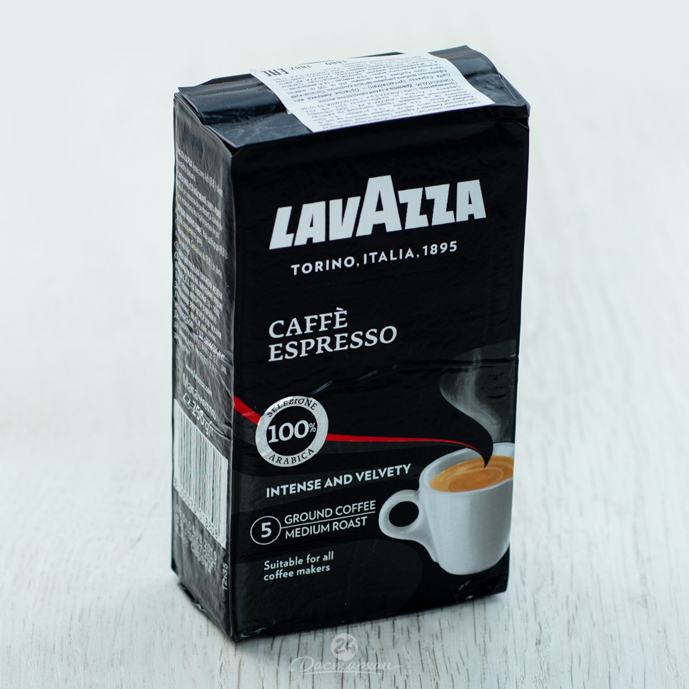 Кофе LavAzza Espresso мол. 250г м/у