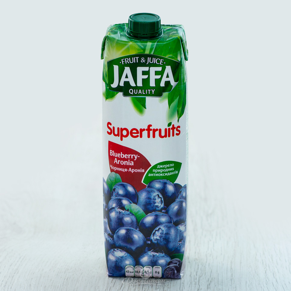 Нектар Jaffa из черники и черноплодной рябины 0,95л