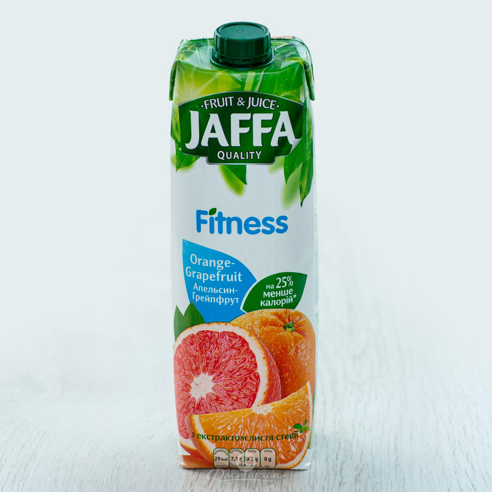 Нектар Jaffa Апельсиново-грейпфрутовый с экстрактом стевии 0,95л