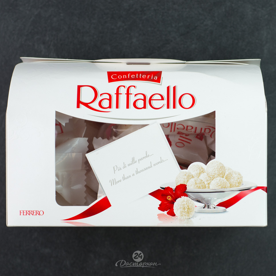 Конфеты Ferrero Raffaello Т24 240г сундучок