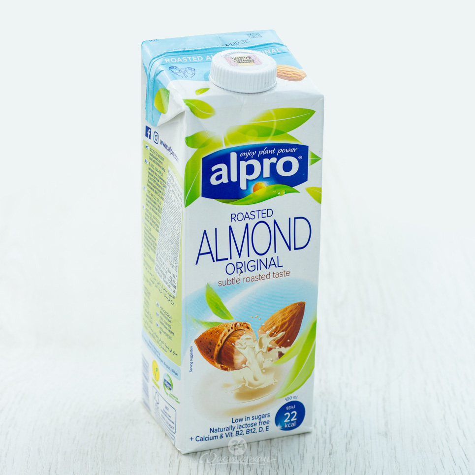 Напиток Alpro миндальный обогащенный кальцием и витаминами 1л