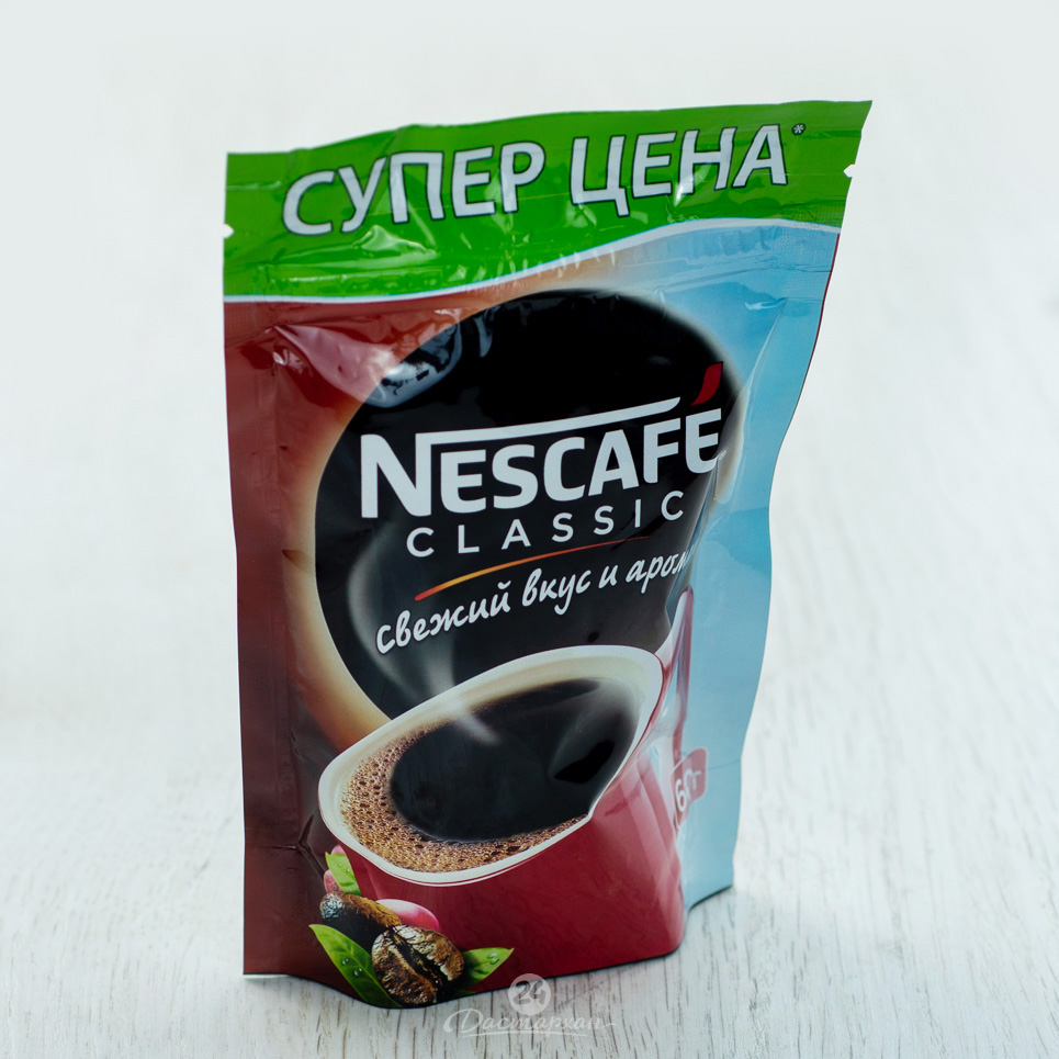 Кофе Nescafe Classic 60г дойпак 