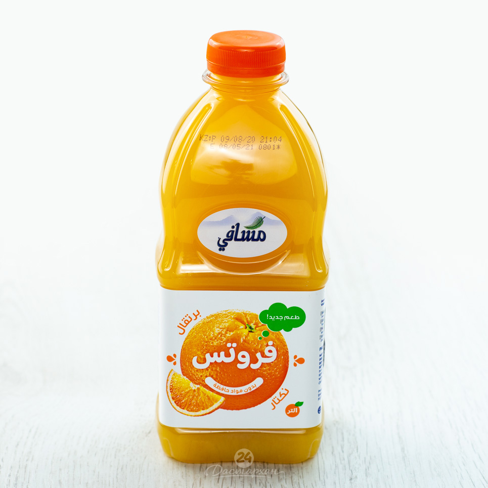 Нектар Masafi Апельсин 100% натуральный 1л