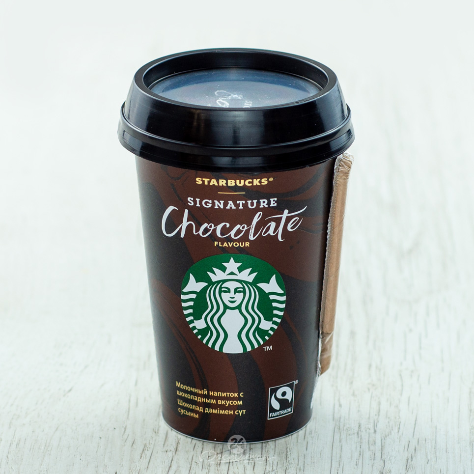 Напиток кофейный Starbucks Chocolate молочный STBX 220мл стакан