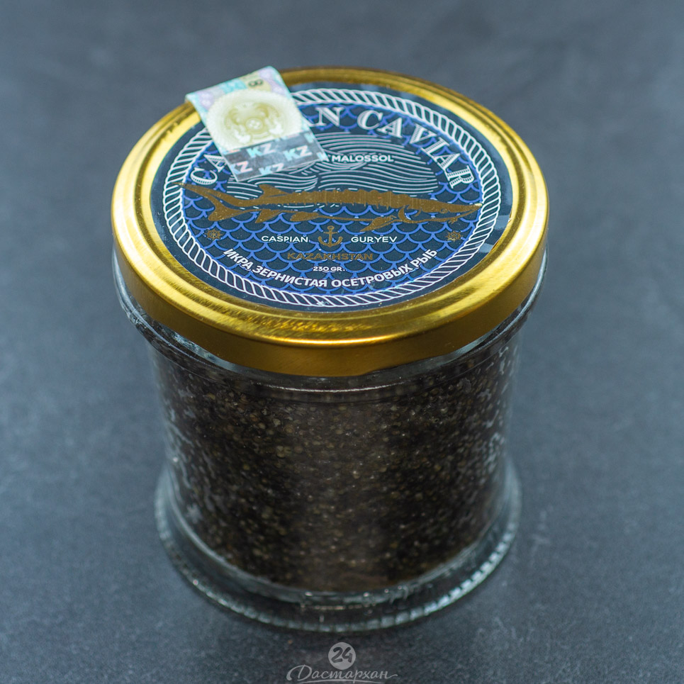 Икра черная Caspian Caviar 230г с/б