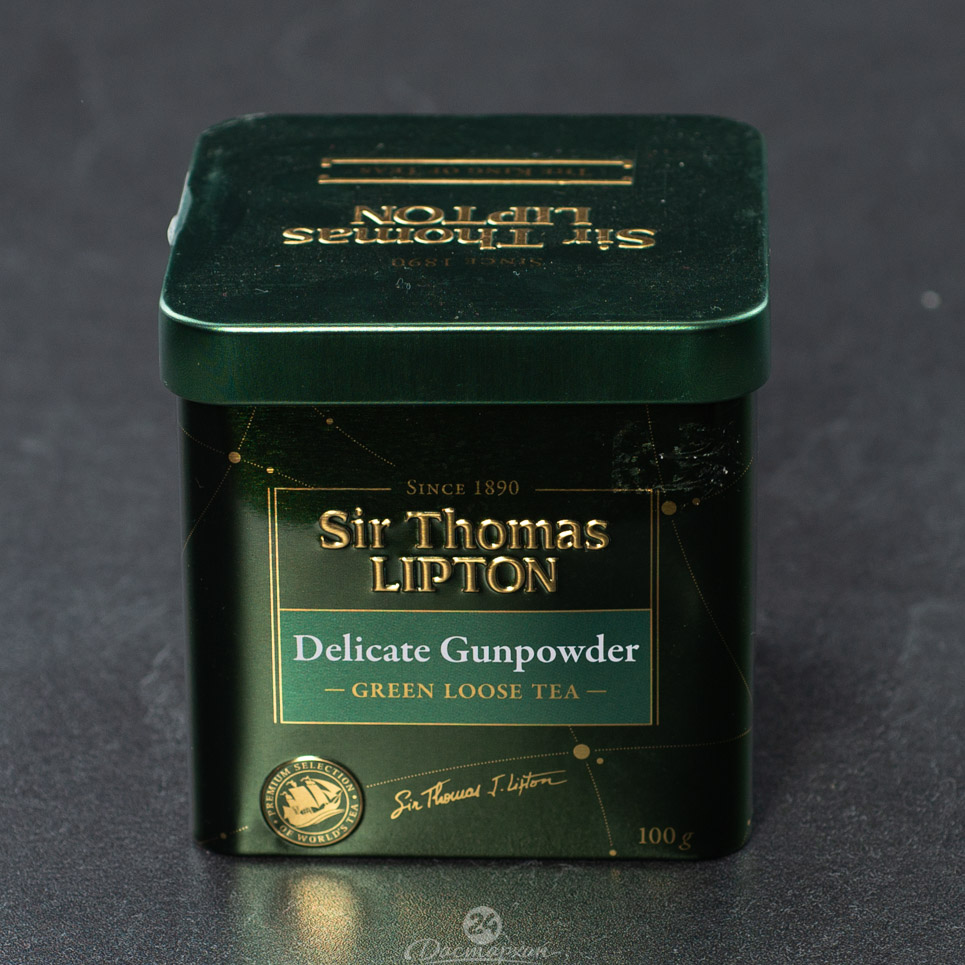 Чай Lipton зеленый Sir Tomas  100гр. картон