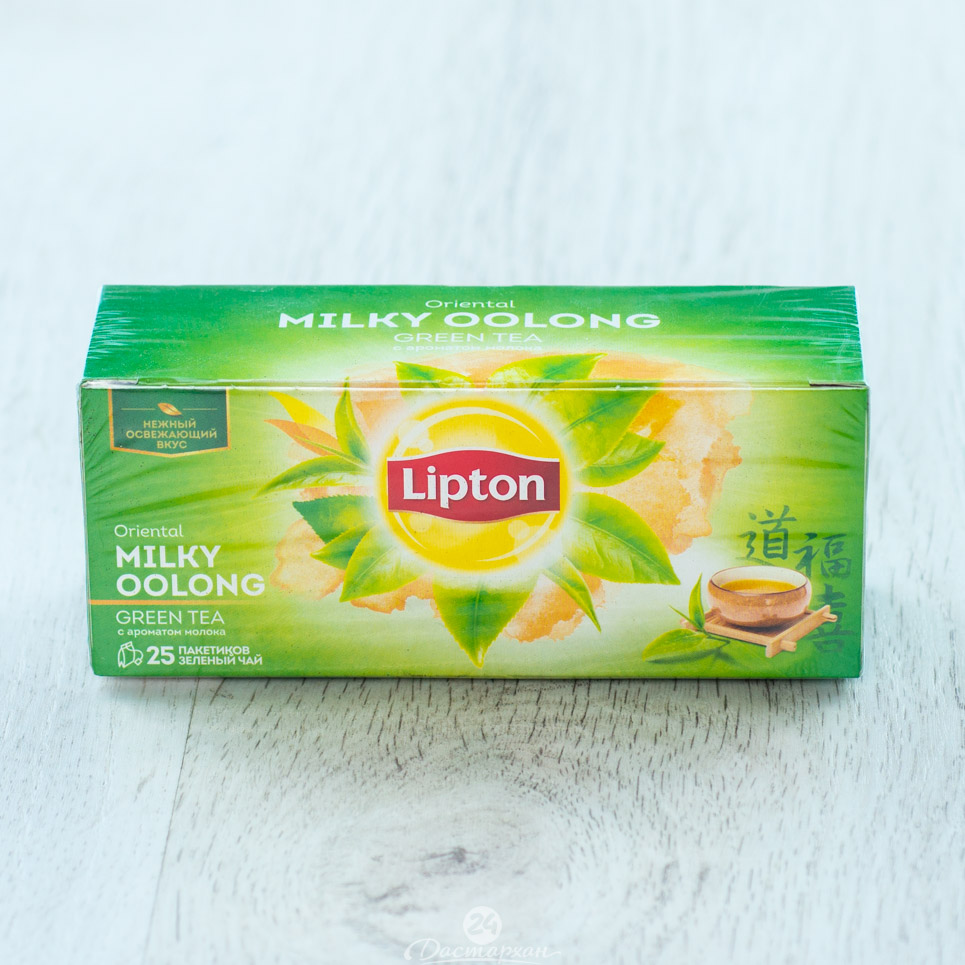 Чай зелен Lipton Улунг 25 пак