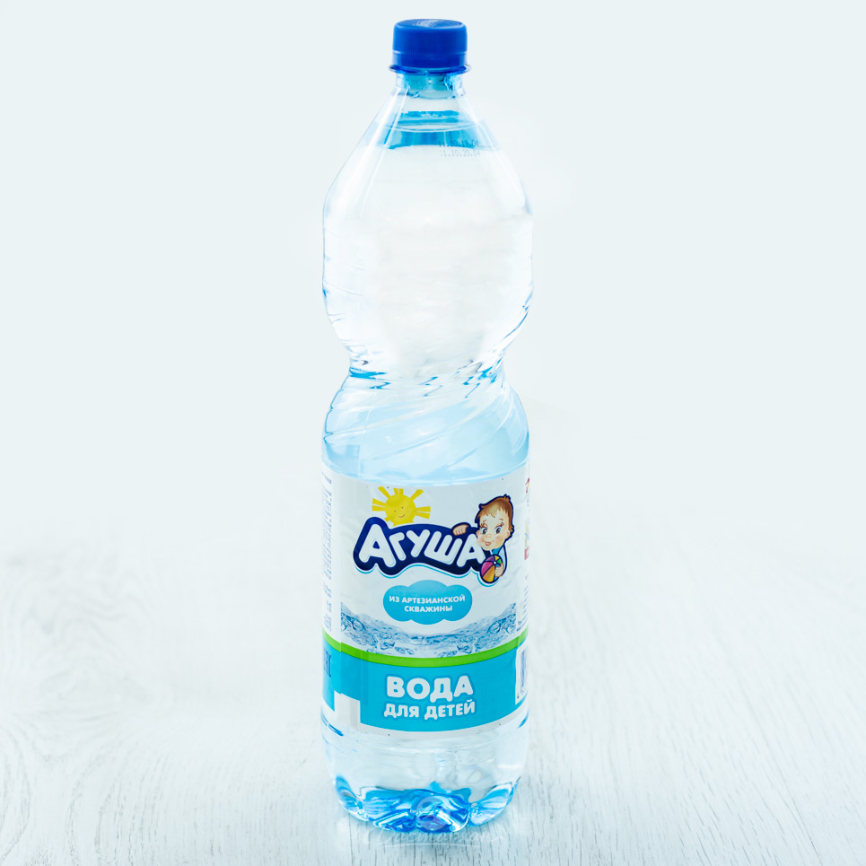 Вода Агуша питьевая столов б/газа п/б 1,5л
