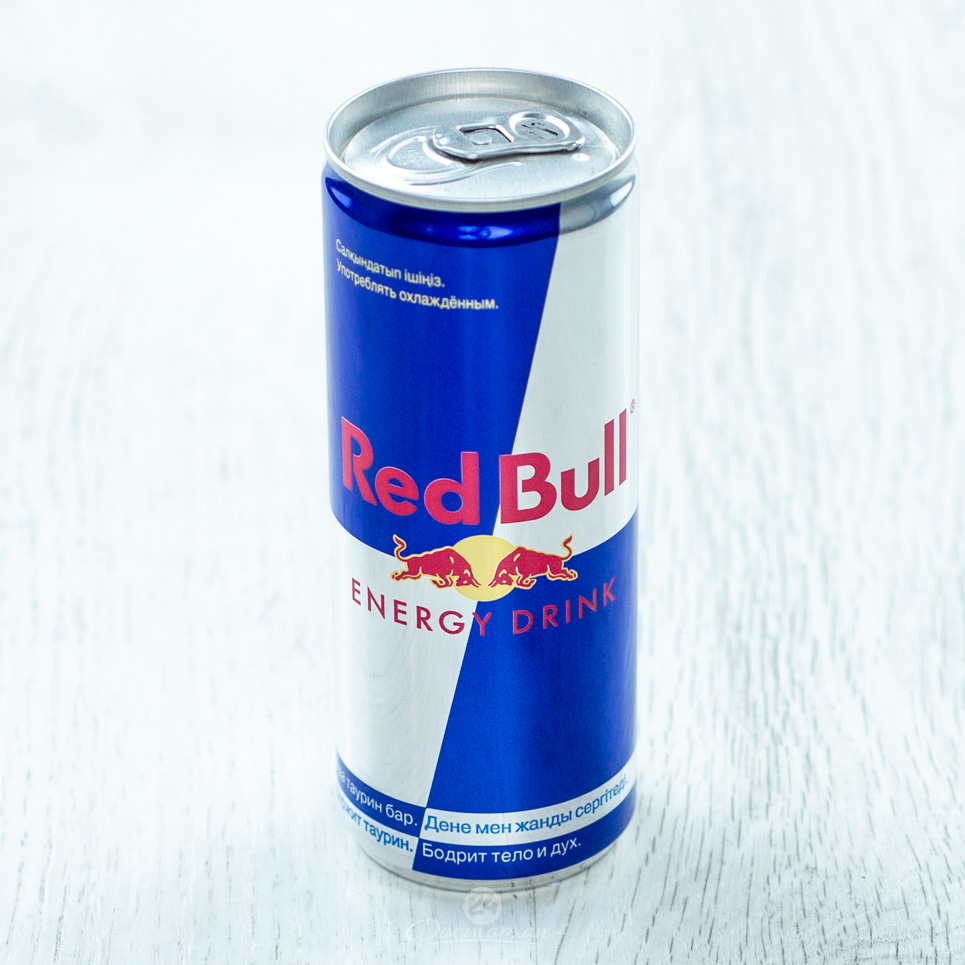 Напиток энергетический Red Bull с газом ж/б 0,25 л