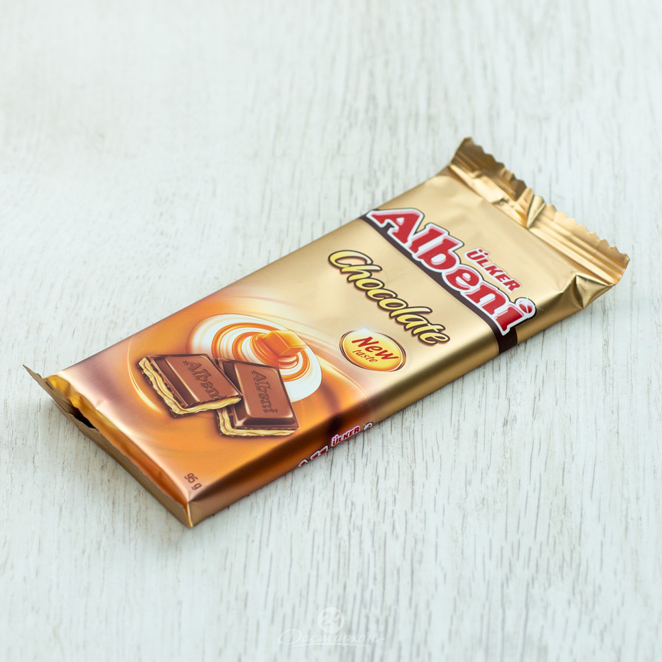 Шоколад Albeni Caramel Cream 95г м/уп