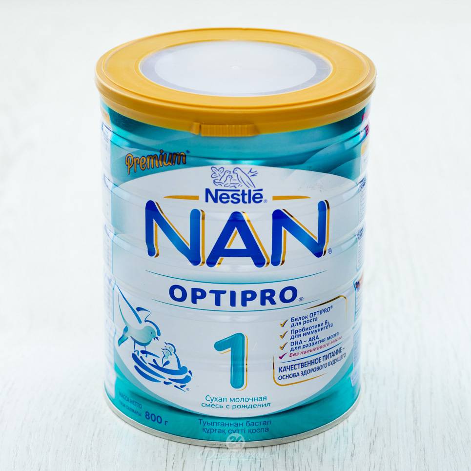 Смесь Nestle Nan 1 с рождения 800г ж/б