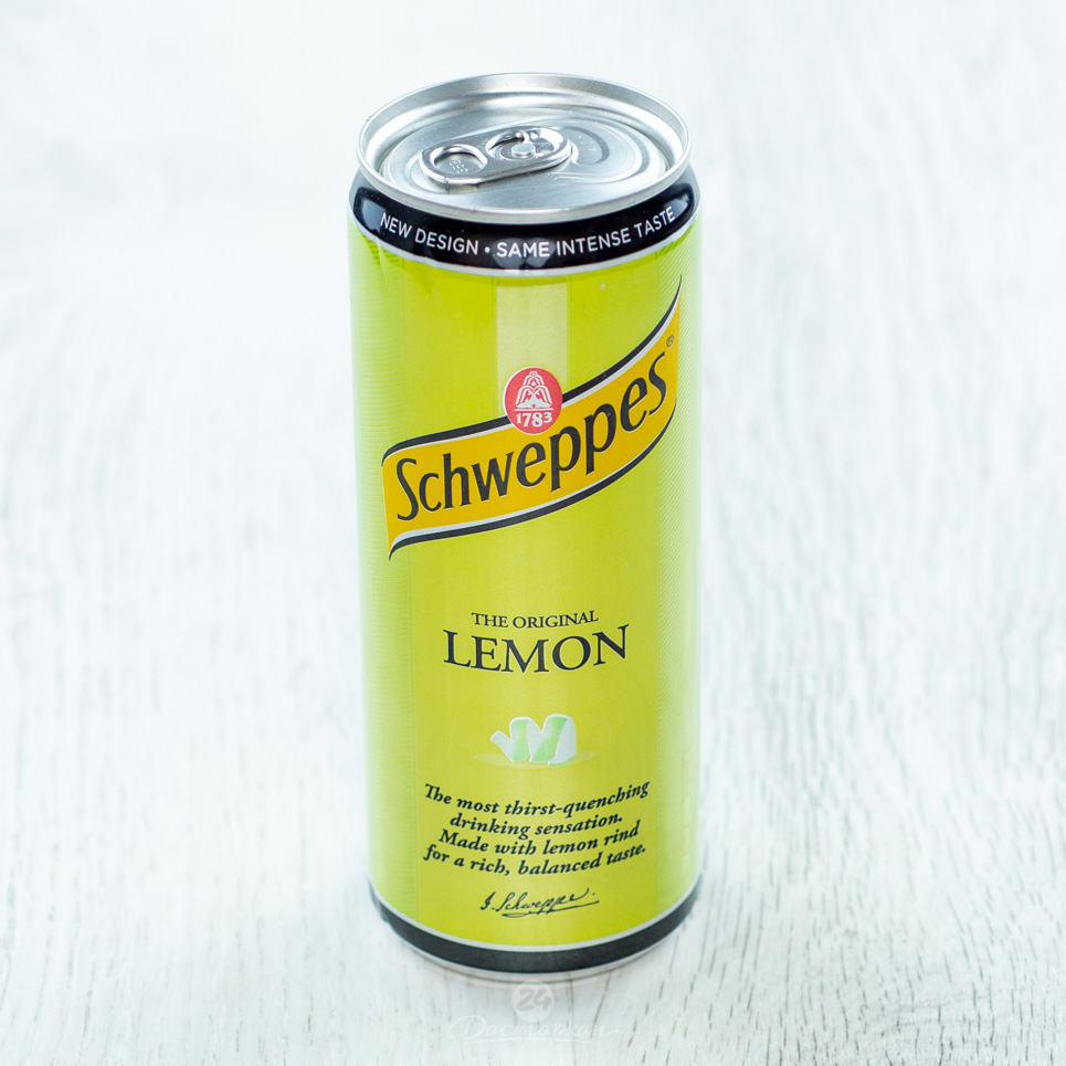 Тоник Schweppes Lemon 330мл ж/б