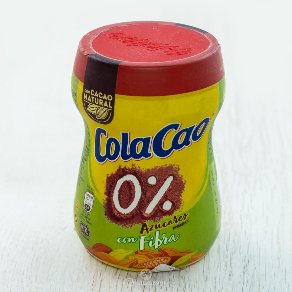 Какао Cola Cao быстрорастворимый 0% обезжиренный 300г пэт