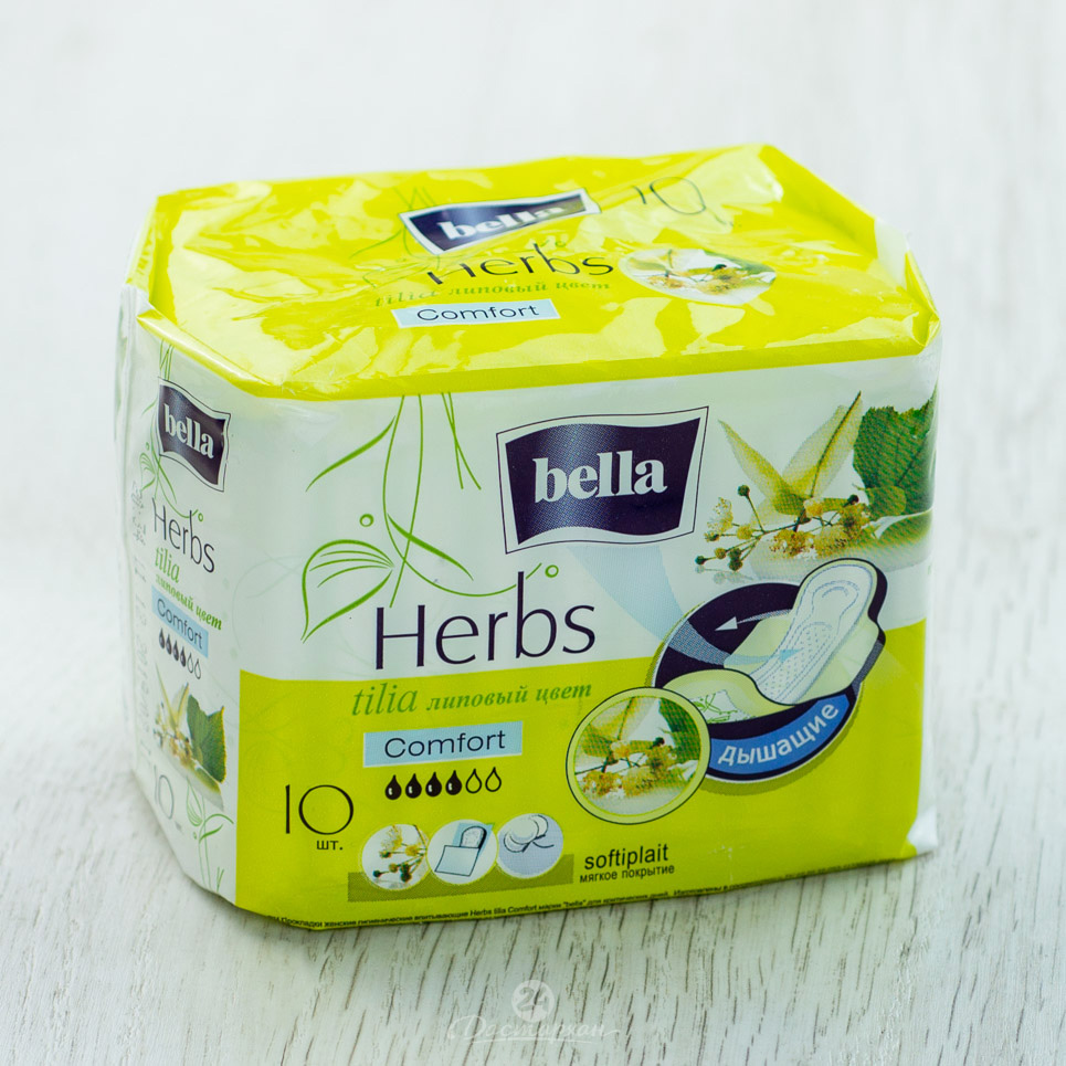 Прокладки гигиен-е Bella Herbs Tilia Comfort 10шт.