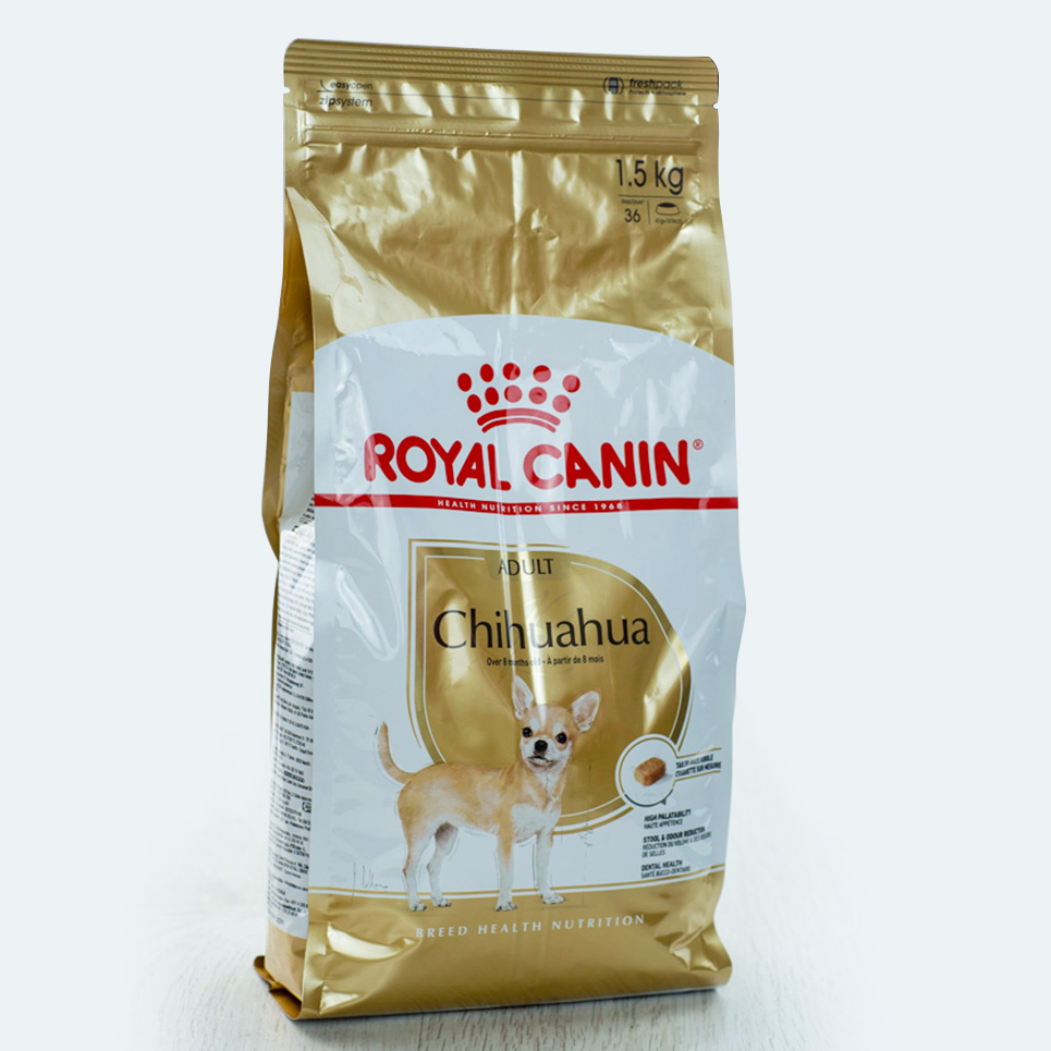 Корм Royal Canin сухой  Chihuahua Adult для взрослых собак старше 8 месяцев 1.5 кг