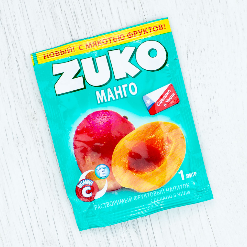 Напиток растворимый Candy Zuko Манго 25г