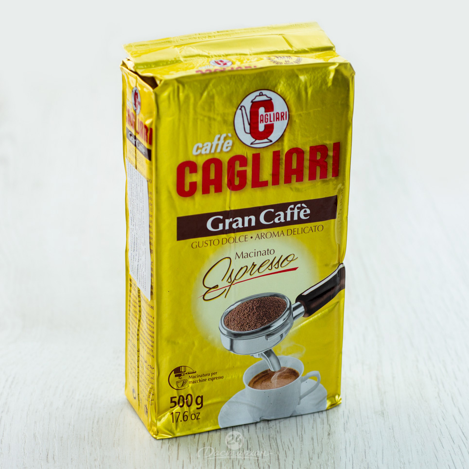 Кофе молотый Caffe' Cagliari Gran Caffe Espresso 500г