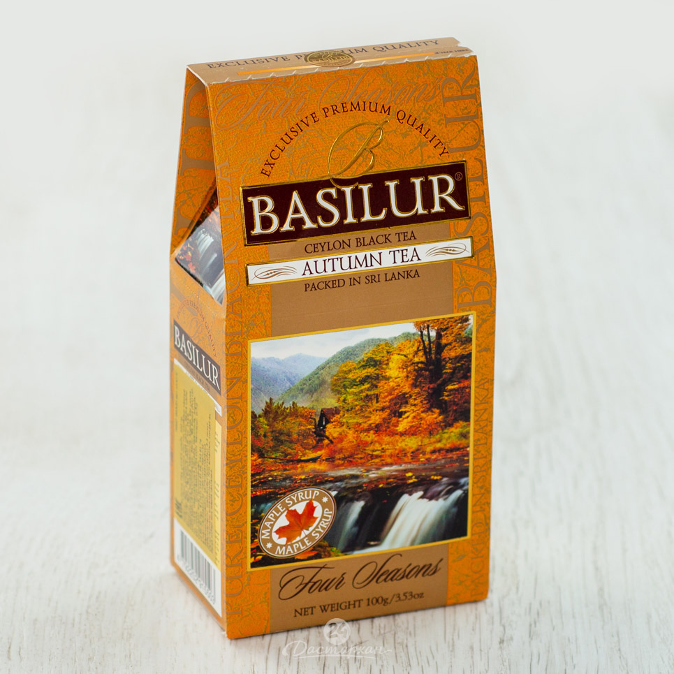 Чай черн Basilur autumn tea гран 100г