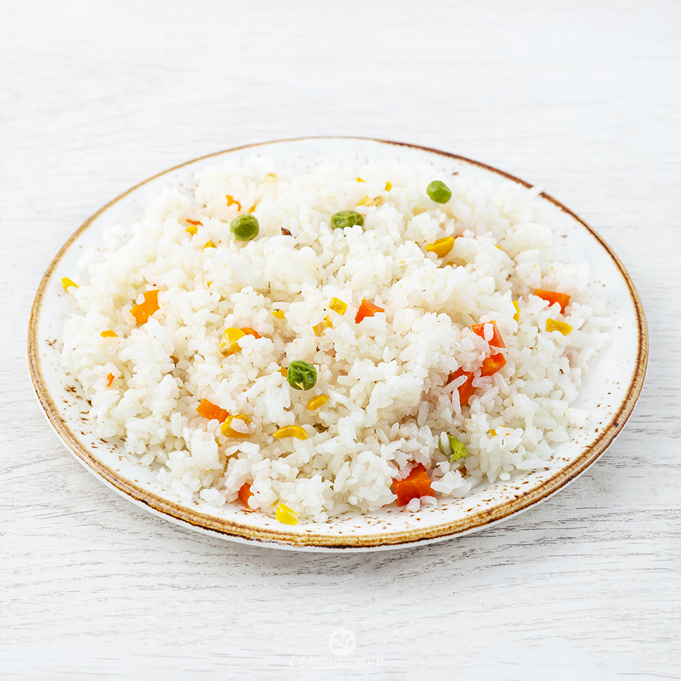 Рис припущенный с овощами 1/300