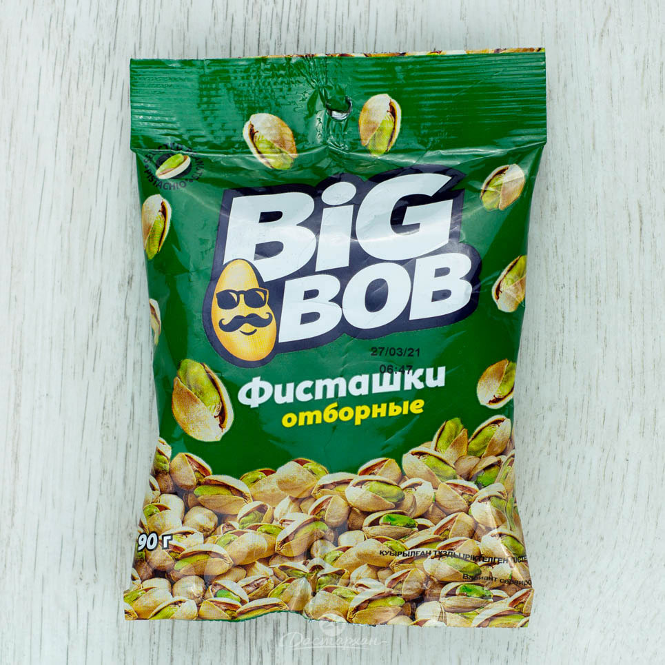 Орехи фисташки  Big Bob 90г