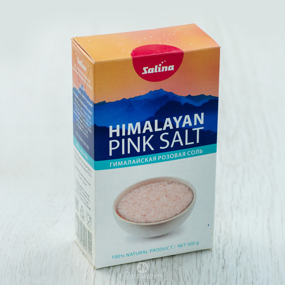 Соль Salina Гималайская розовая 500г