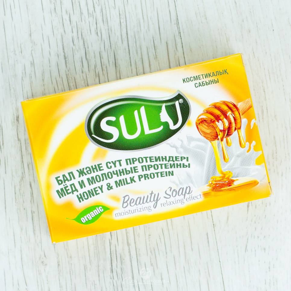 Мыло Sulu мед и молочн.протеинами косметич. 150г