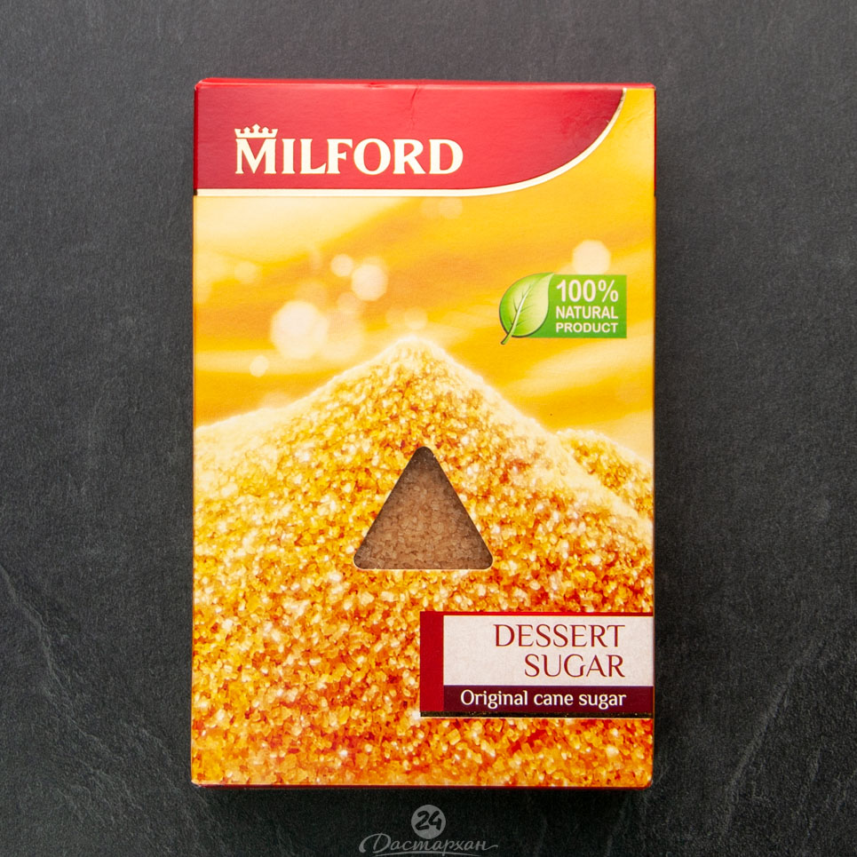 Сахар Milford Десертный песок 500г картон