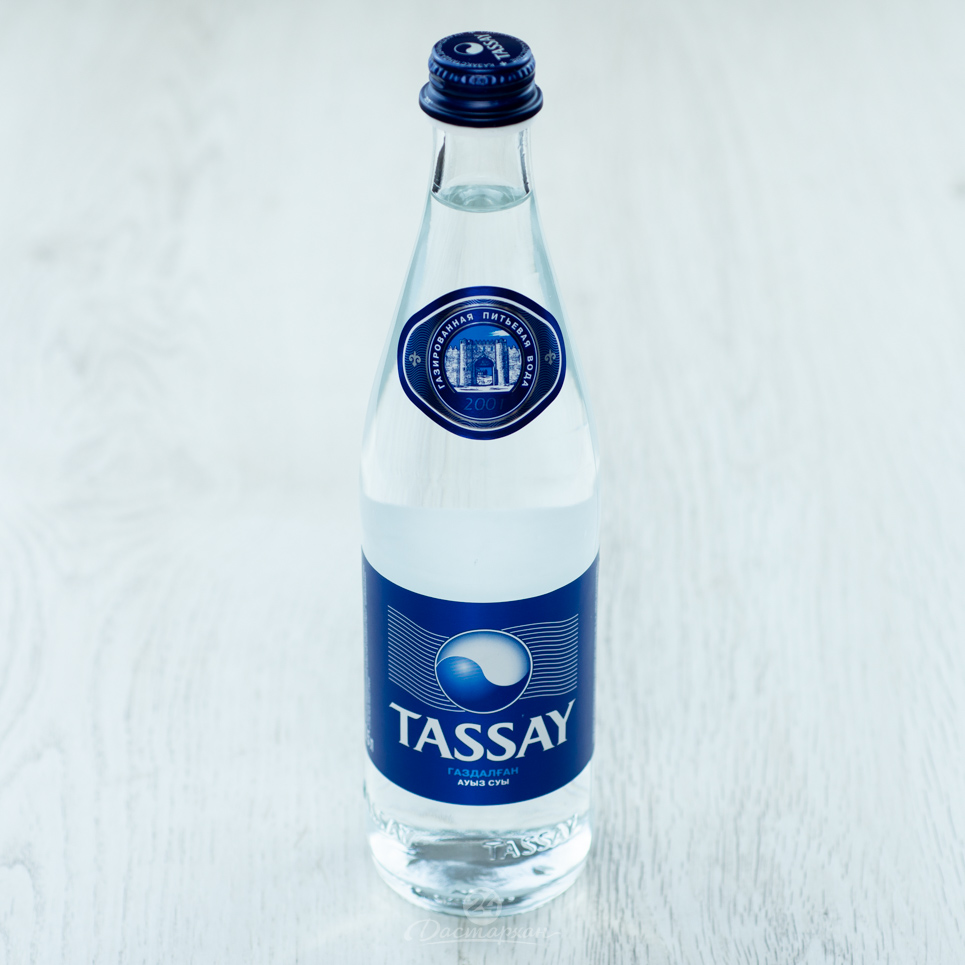 Вода Tassay питьевая столов с газом с/б 0,5л
