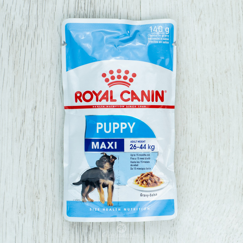 Корм для собак Royal Canin Maxi Puppy 140гр пауч