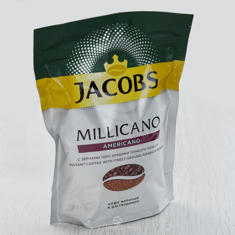 Кофе Jacobs Monarch Millicano мол в раств 130г м/у