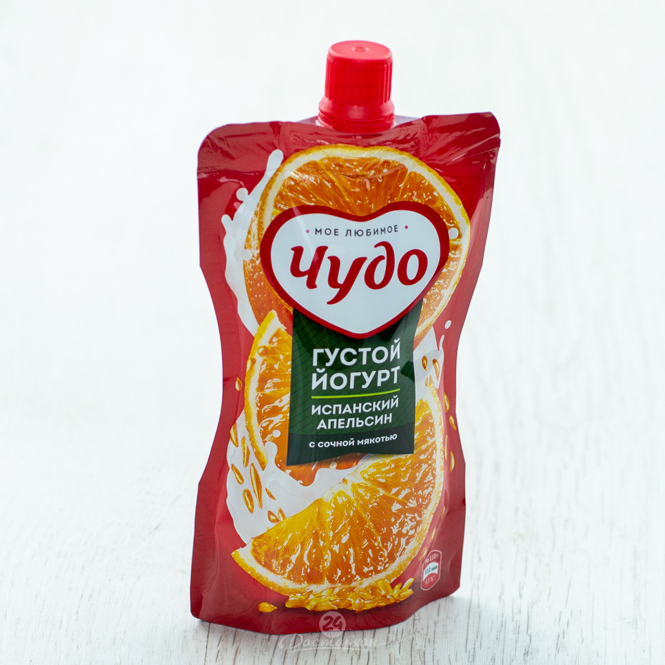 Йогурт Чудо апельсин 2,6% 110г